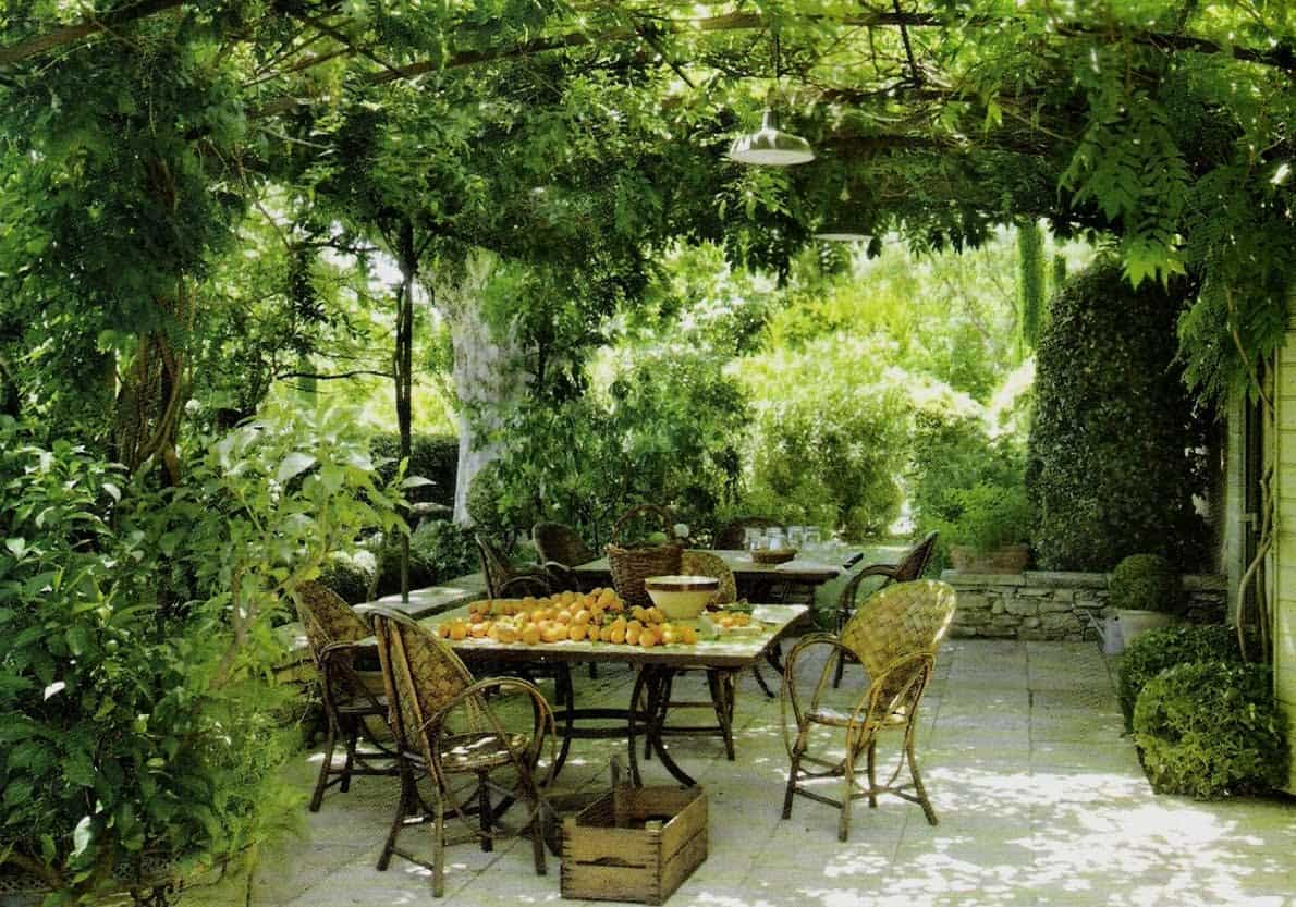 An Italian patio for an Italian themed garden - Ideas for ...