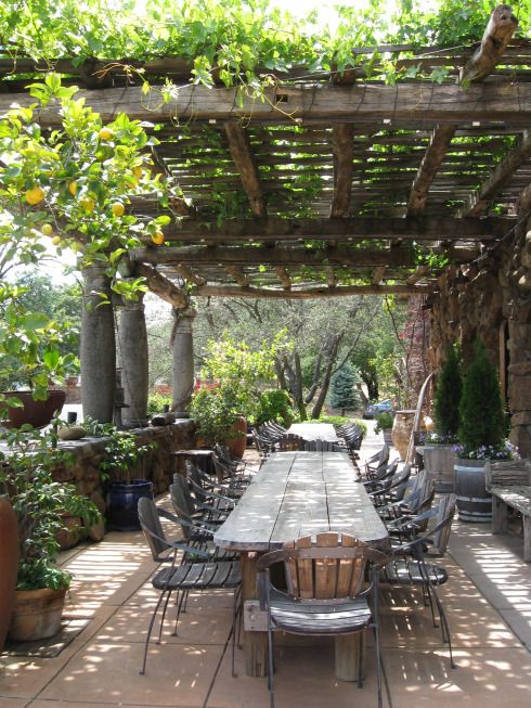 An Italian patio for an Italian themed garden - Ideas for ...