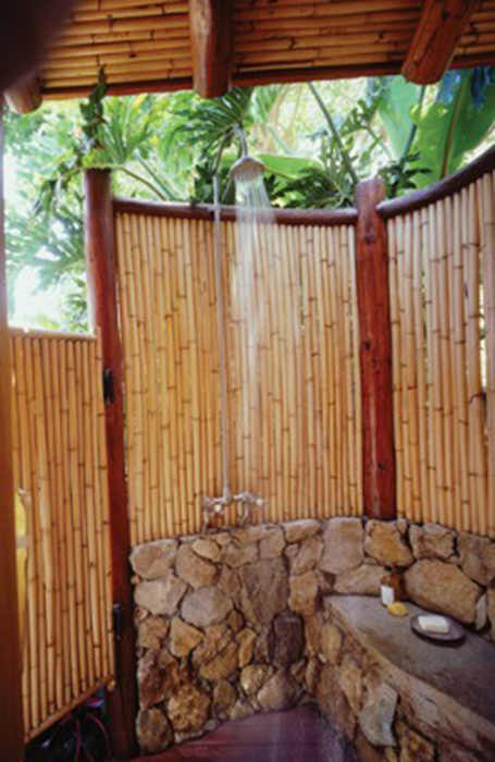 bamboo-shower